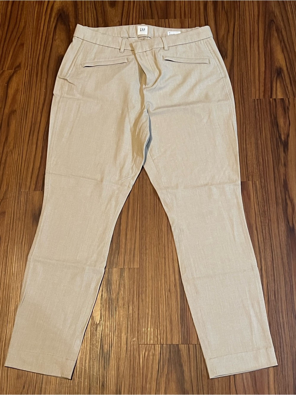 GAP Women’s  Beige Pants - Slim Casual Trousers